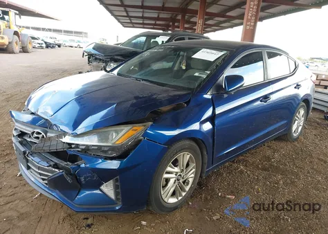 2019 Hyundai Elantra Sel из США, поврежденный, VIN 5NPD84LF9KH408830